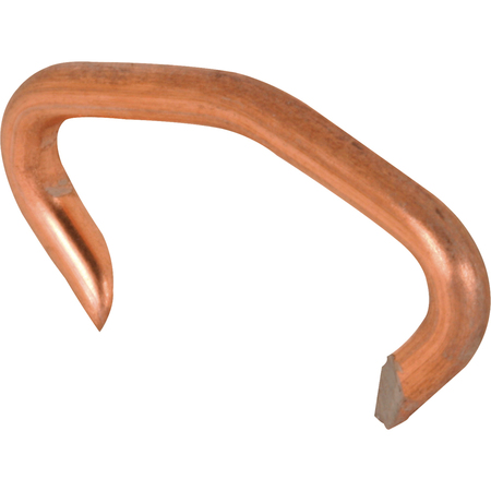 Prime-Line Hog Ring Staples, Copper, 100 PK HR 14001